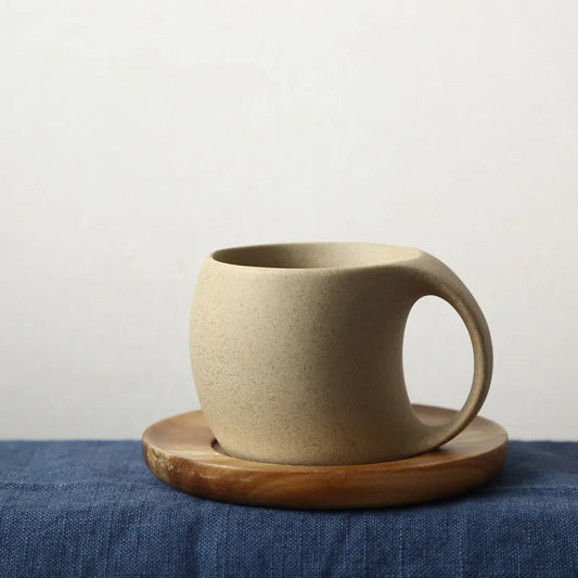 Ceramic Coffee Cup and Saucer- 220ml