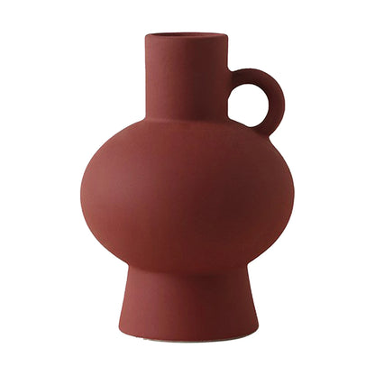 Nordic Minimalist Sculptural Ceramic Vase