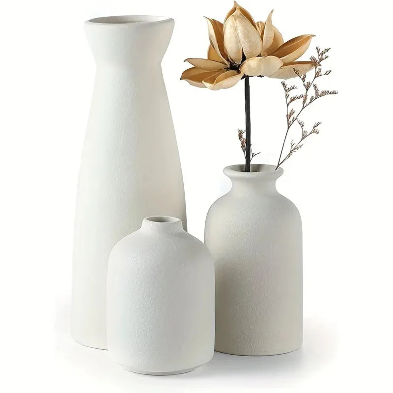 Ceramic Vases - 3 pc set