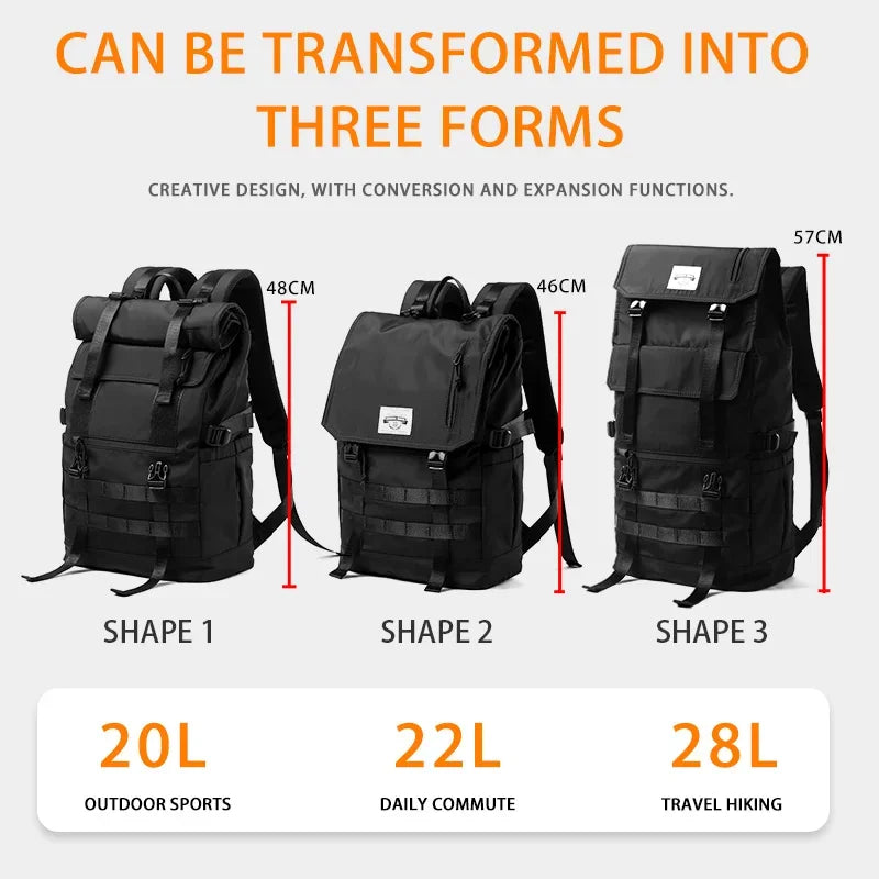 3 in 1 Convertible Travel Backpack