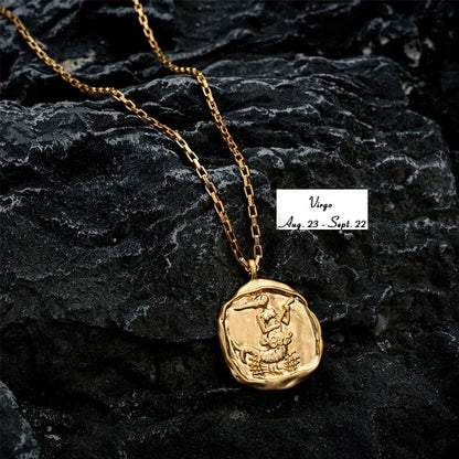 Zodiac Pendant Necklace