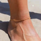 Minimalist Bead Anklet