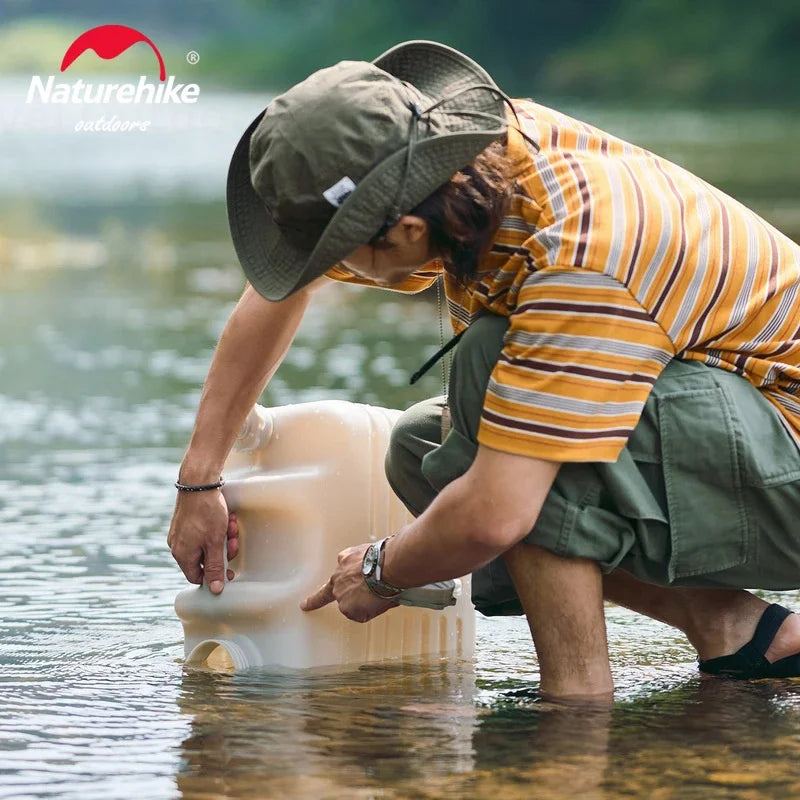 Naturehike Camping PE Food Grade Water Storage Bucket 12-18L With Faucet