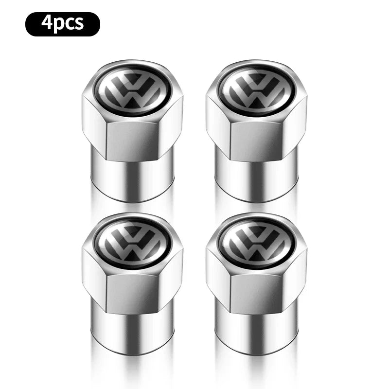 4PCS Tyre Valve Dust Cap for VW