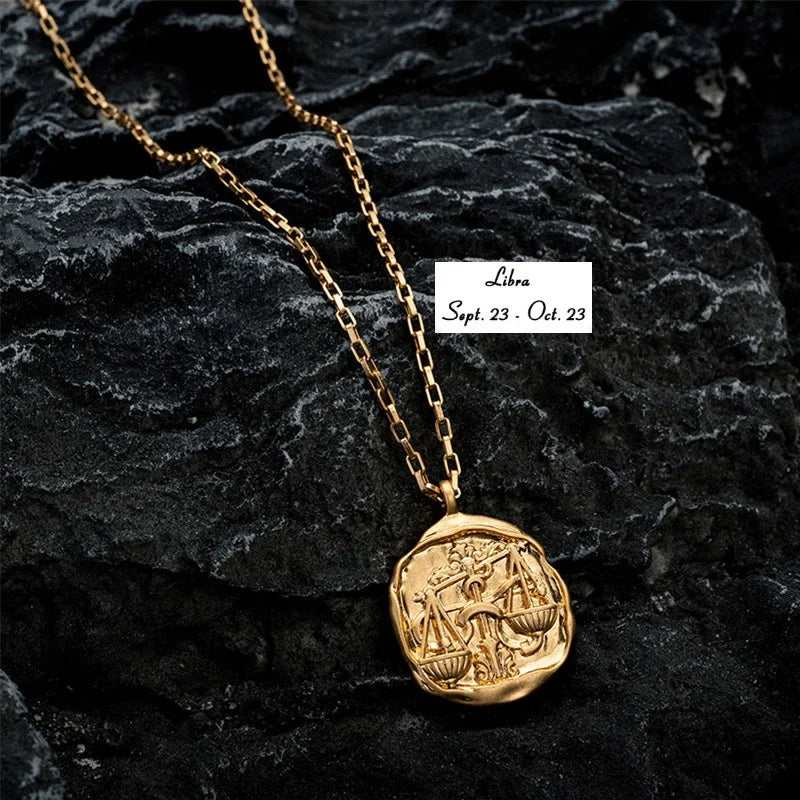 Zodiac Pendant Necklace