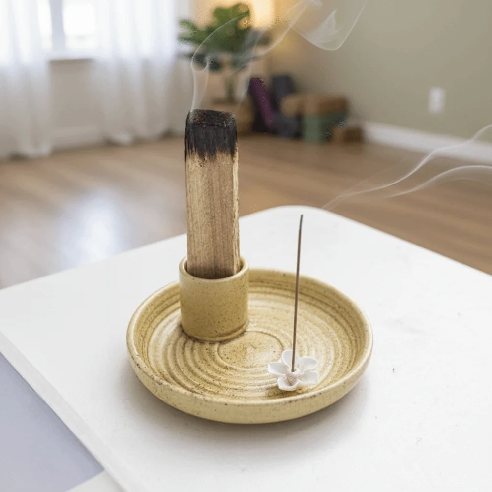 Elegant Ceramic Incense Burner