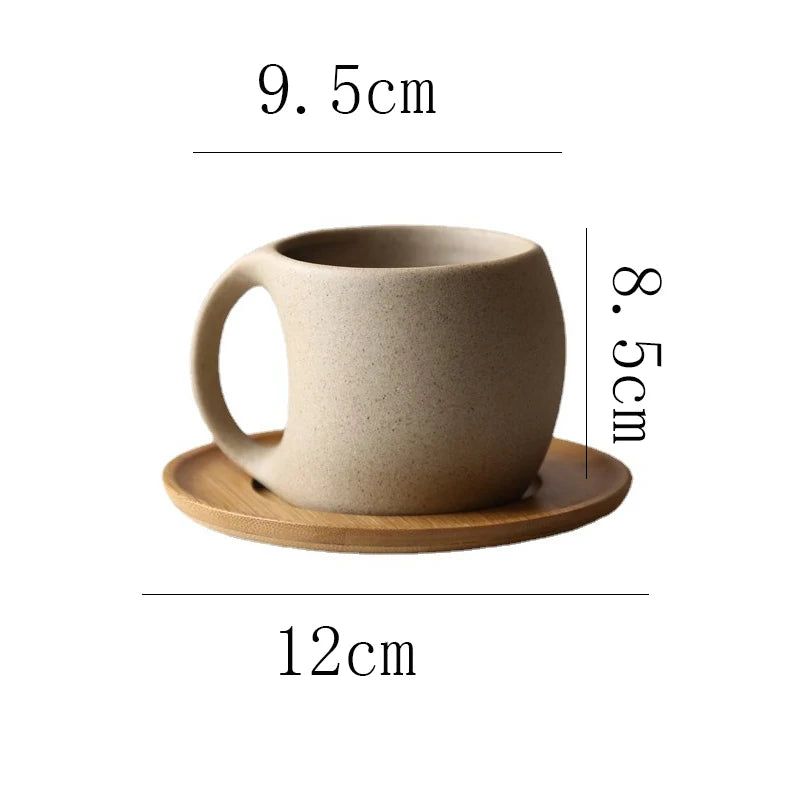 Ceramic Coffee Cup and Saucer- 220ml